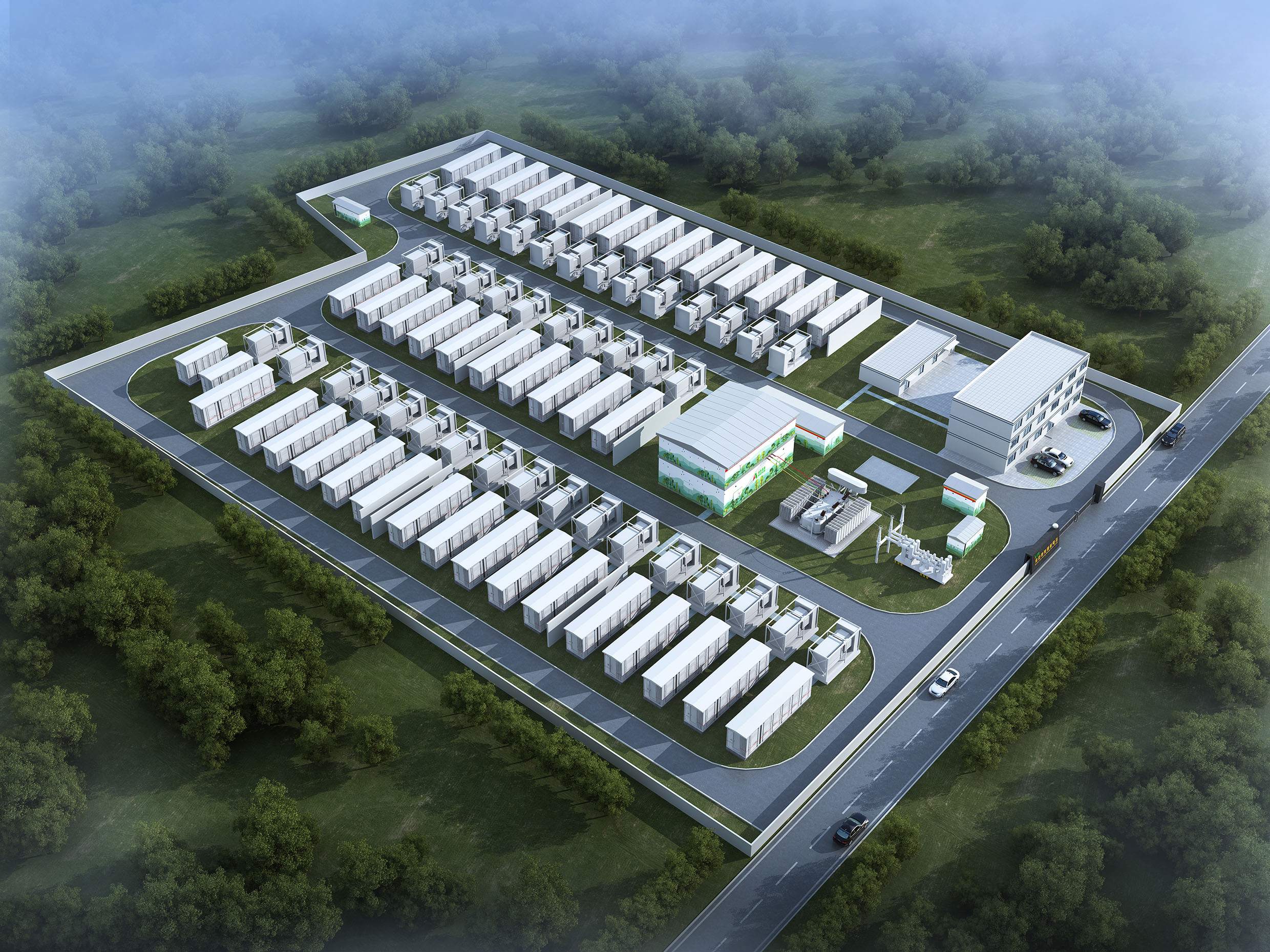 泽安济南莱芜200MW/400MWh储能电站